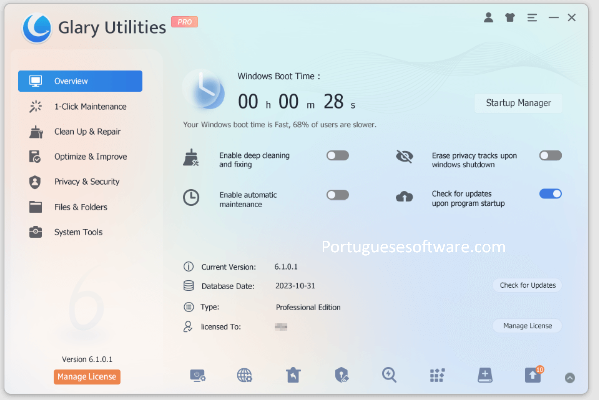 Glary Utilities Pro Crackeado